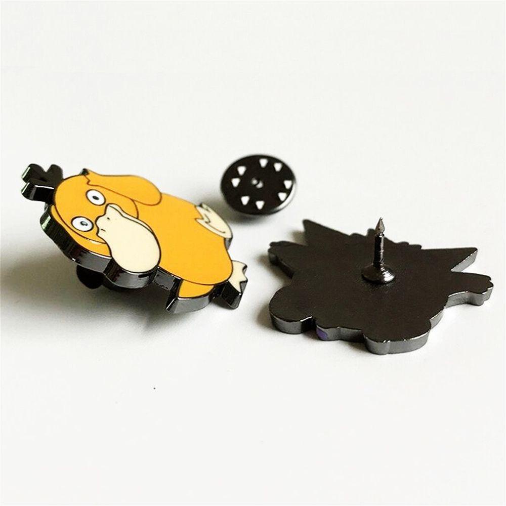 Agustina Pokemon Bros Fans Sekitar Fans Hadiah Anime Pikachu Psyduck Genger Pin Logam