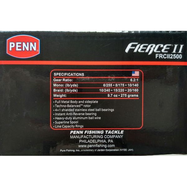 PROMO Reel Penn Fierce Ii 2500 TERMURAH