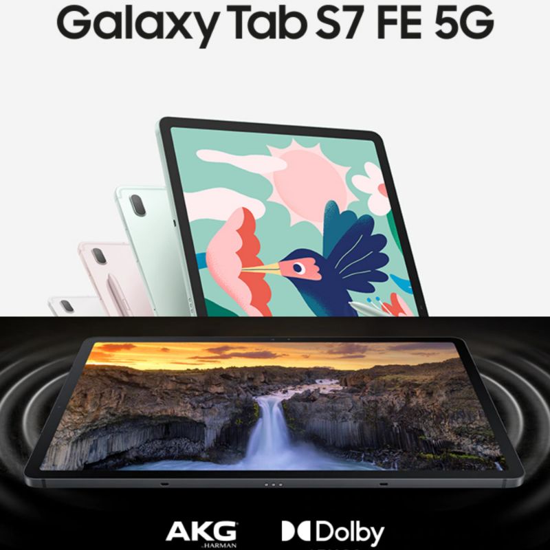 Samsung Galaxy Tab S7 FE 5G Garansi Resmi S7fe TabS7 Tablet-4