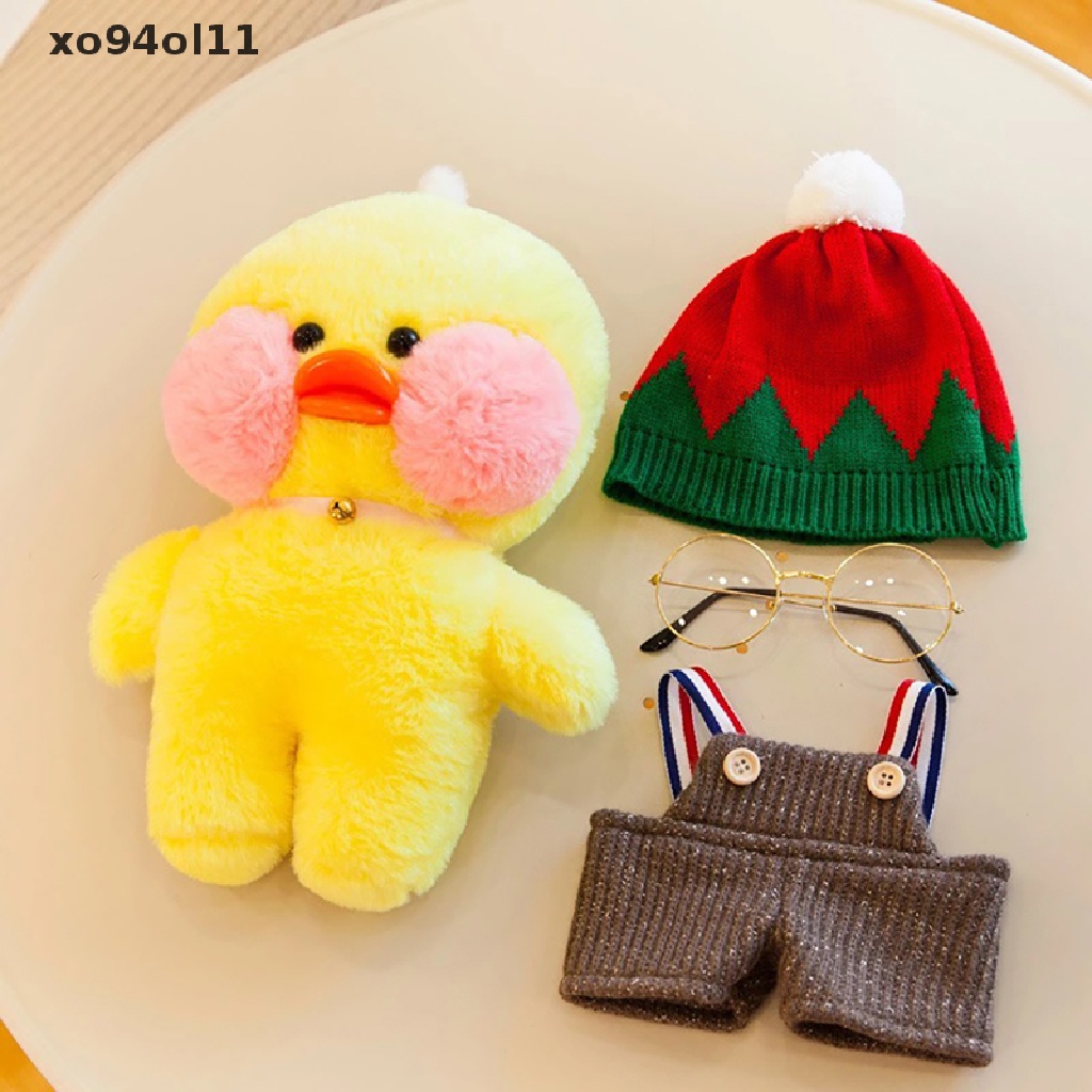 Xo LaLafanfan Bantal Boneka Plush Bebek Kuning 30cm Untuk Hadiah Anak