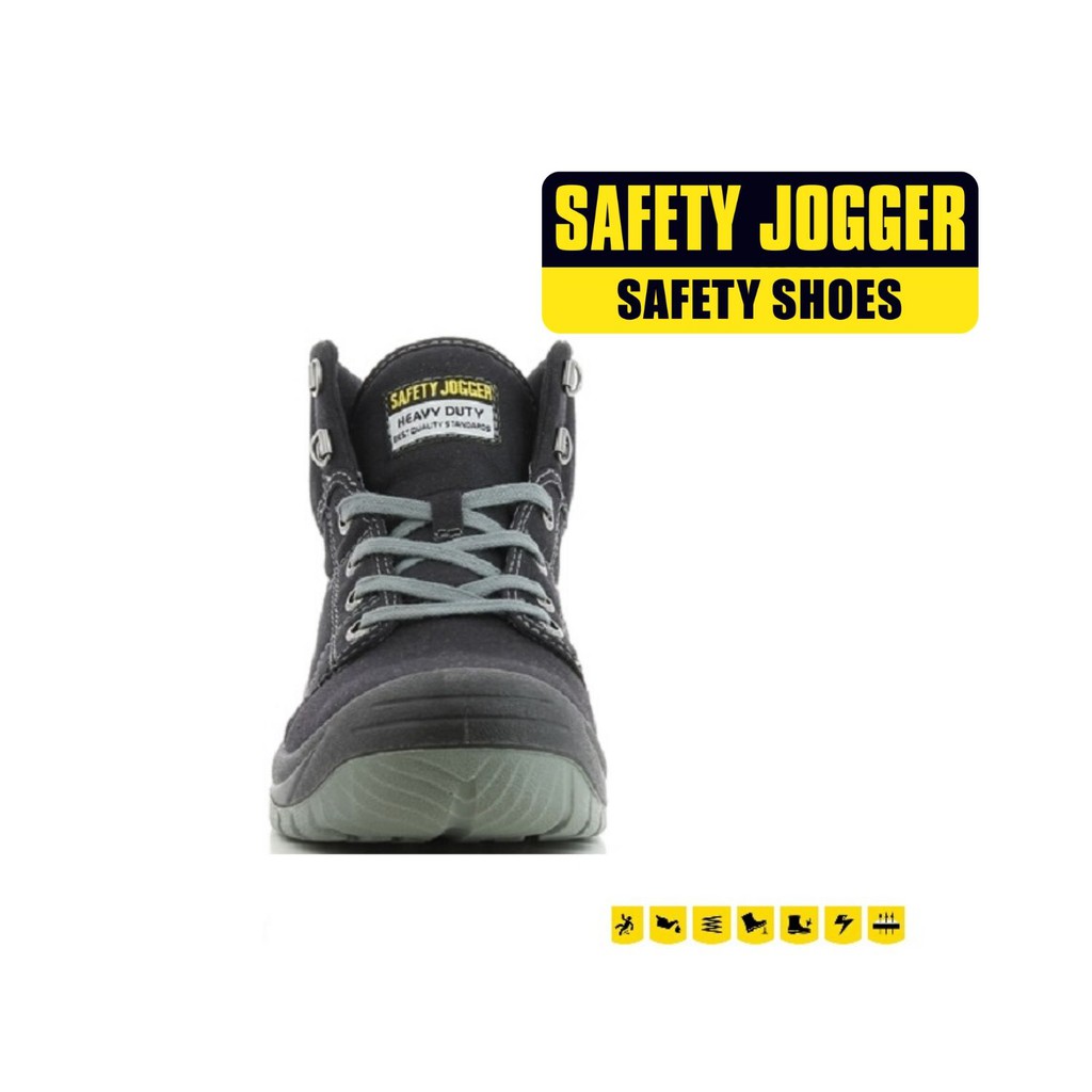 Sepatu safety JOGGER DESERT Black