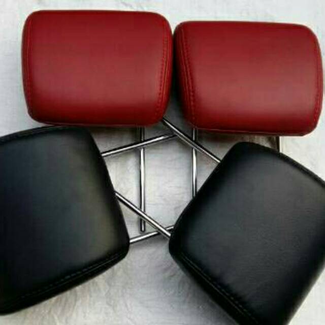 Headrest Ayla Agya ( Harga sepasang ) Sandaran Kepala Ayla Agya Bahan Kulit sintetis jok mobil