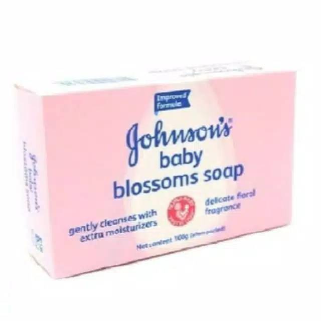 Johnson's baby soap 100gr (pink/putih)