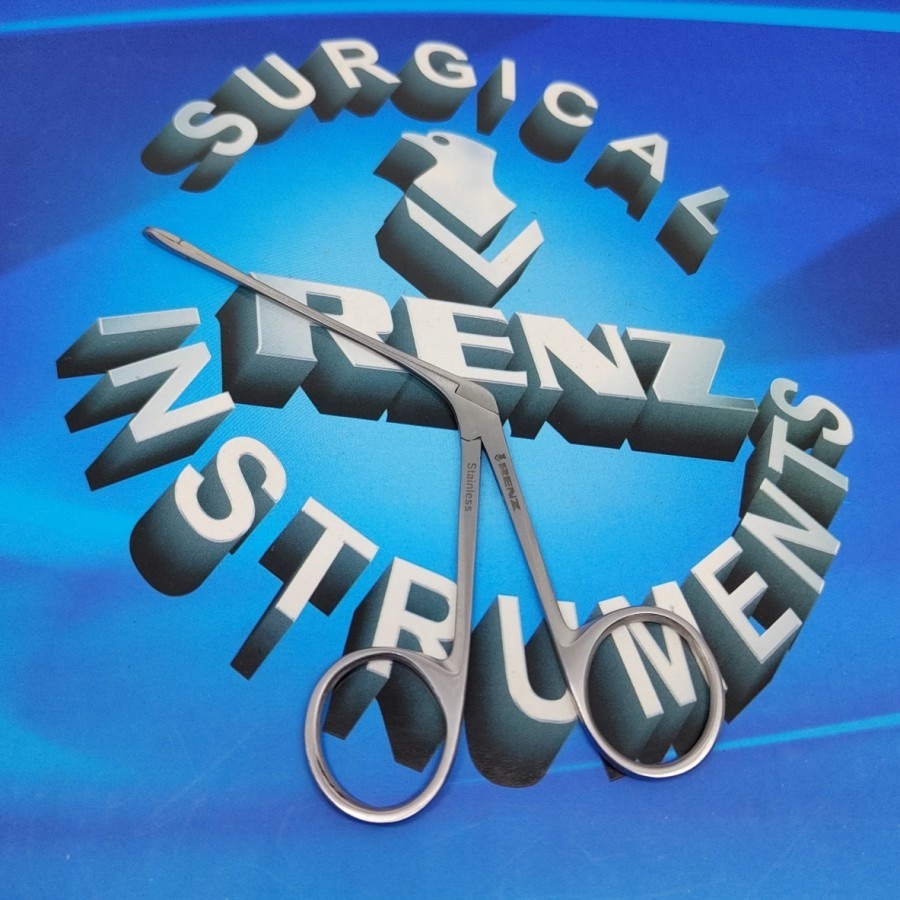 Alat Medis Alkes THT Strumpel Ear Polypus Forceps ∅3mm , 8,5cm ( E ) |Renz Surgical