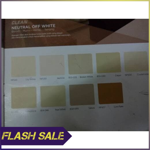 Cat Tembok Vinilex Pro 1000 Warna  22 5 Kg