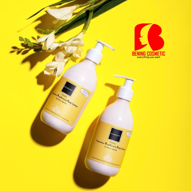 Scarlett Fragrance Brightening Body Lotion | Shopee Indonesia