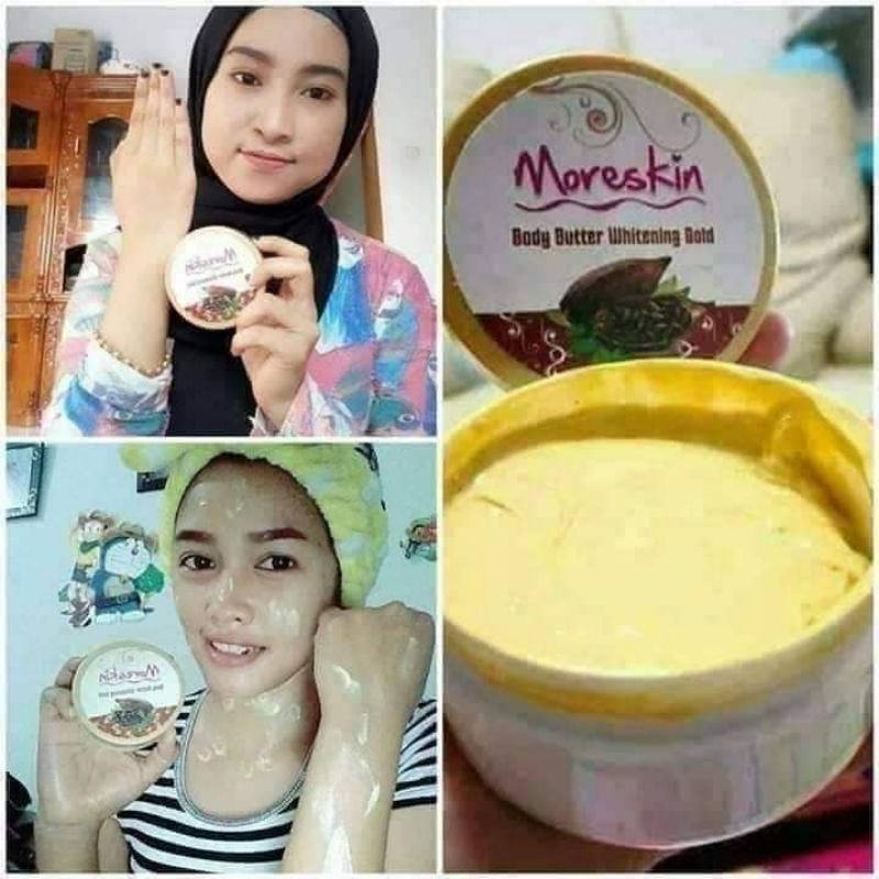 Moreskin Body Butter/ BWhite NASA/ Pemutih Badan
