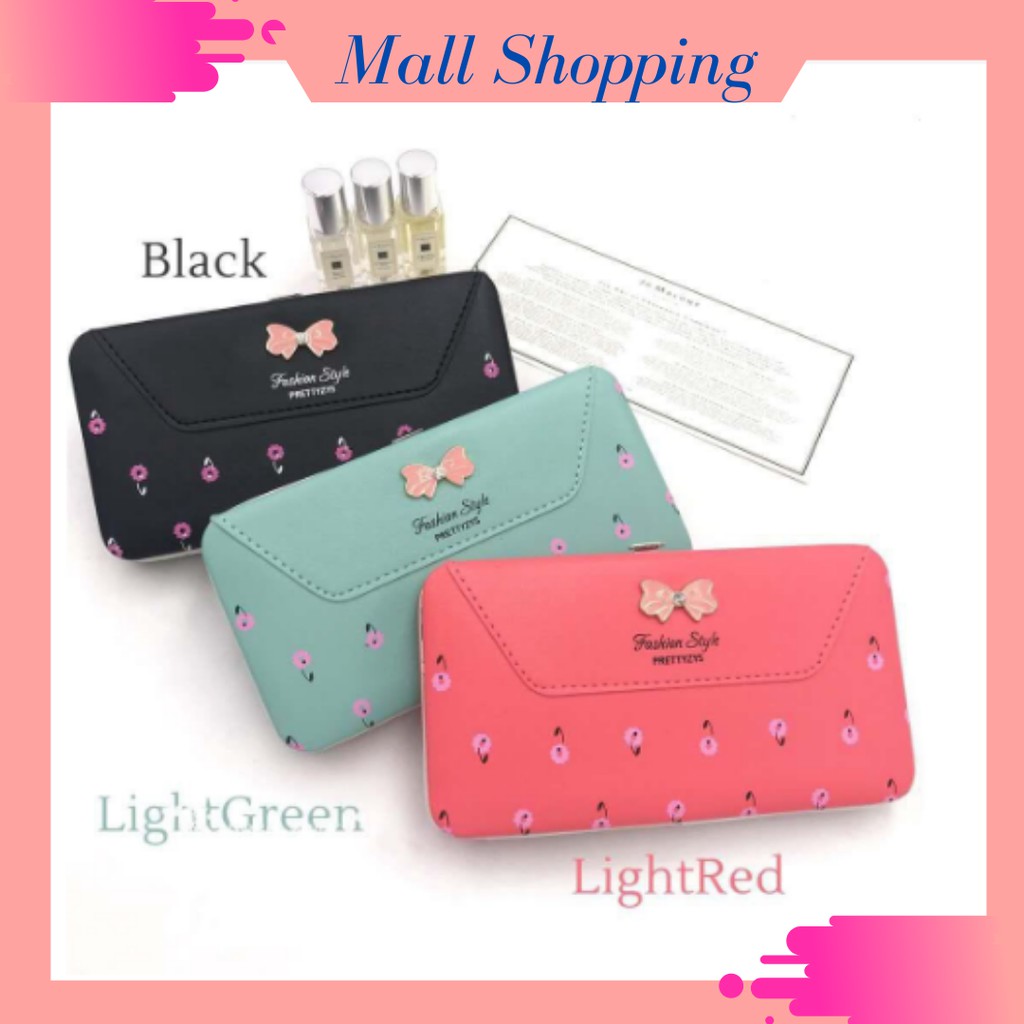 (COD) Dompet Wanita Ellieth Women Wallet Dompet Korean Fashion Style