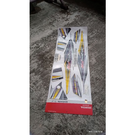 striping stripping stiker body set honda supra fit new 871X0KTL610ZA ori AHM
