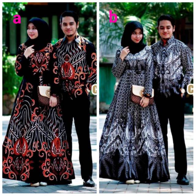 COUPLE GAMIS BATIK KEMEJA