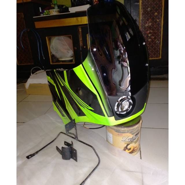 FAIRING NINJA SSR BEJITA THAILAND+BREKET