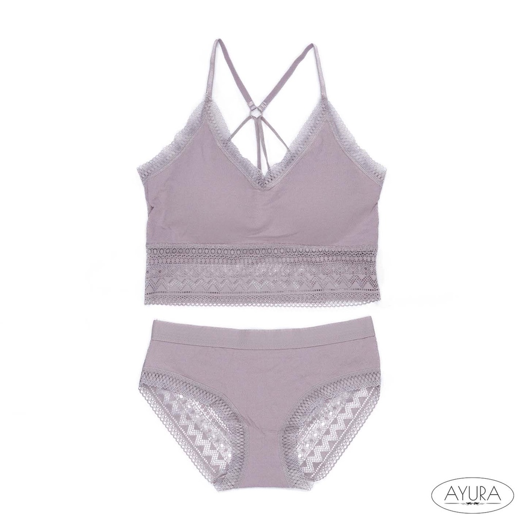 AYURA Bikini Sport Bra Set 0013-Lilac