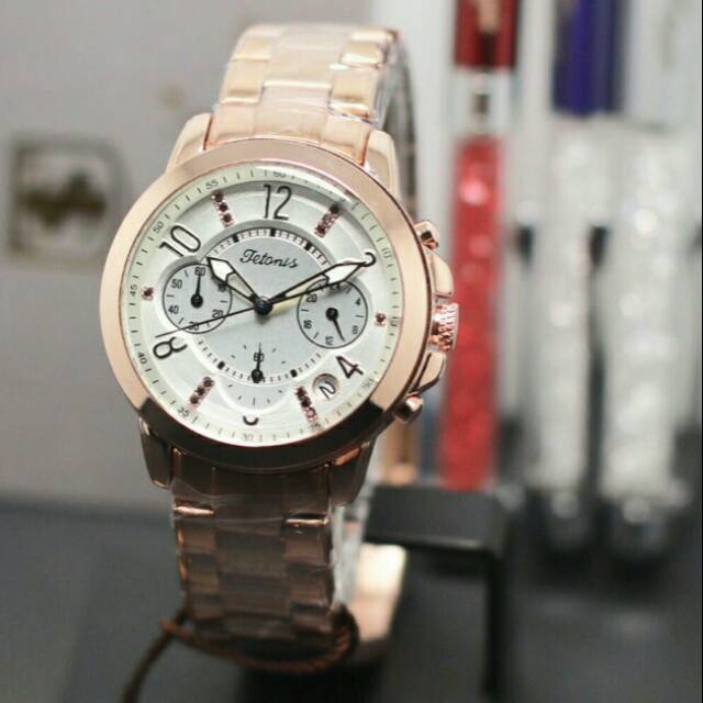 Jam tangan wanita/cewek original tetonis multi fungsi