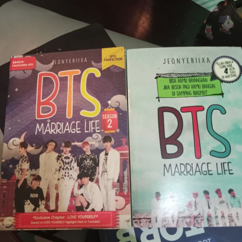 preloved Novel BTS marriage life bundle