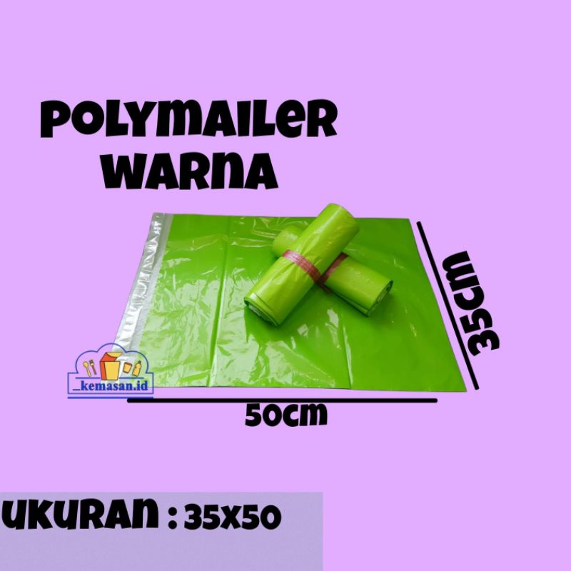 

POLYMAILER WARNA 35X50 25PCS
