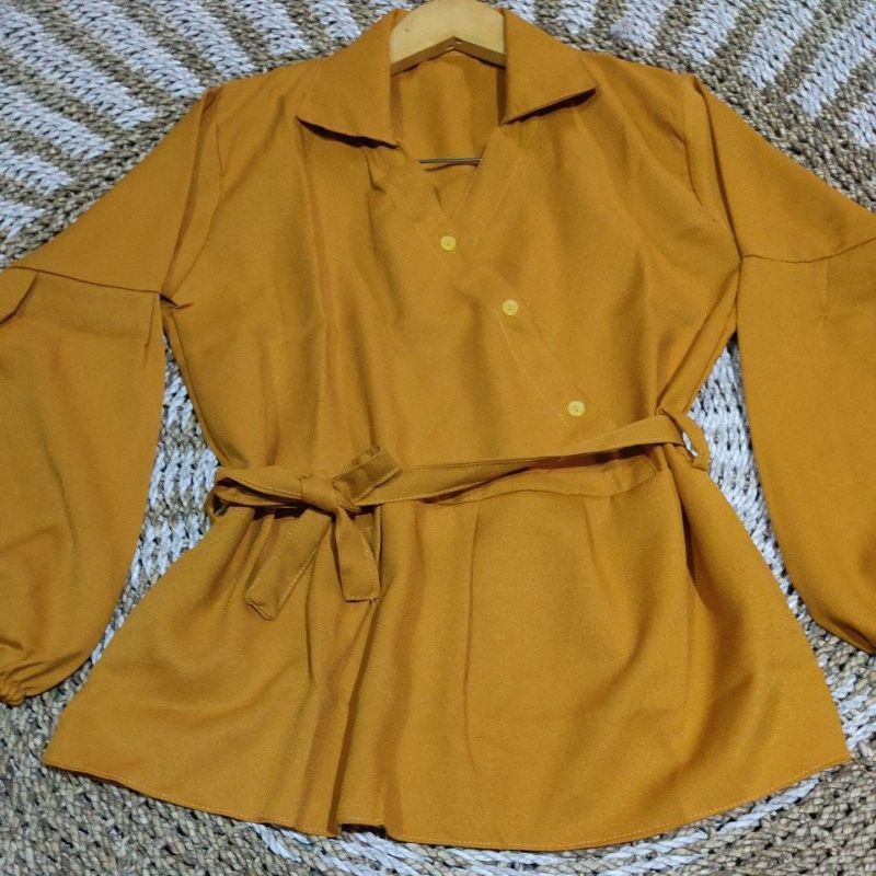 BLOUSE SELEBGRAM//BILENGGO BLOUSE WANITA
