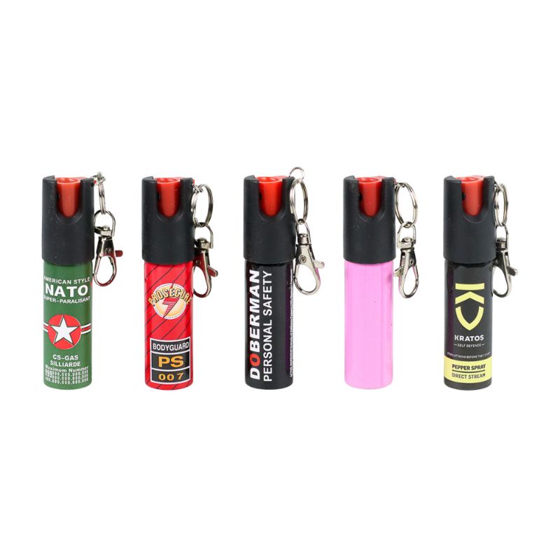 Semprot Lada Perlindungan Diri Pepper Spray 20ml - Multi-Color