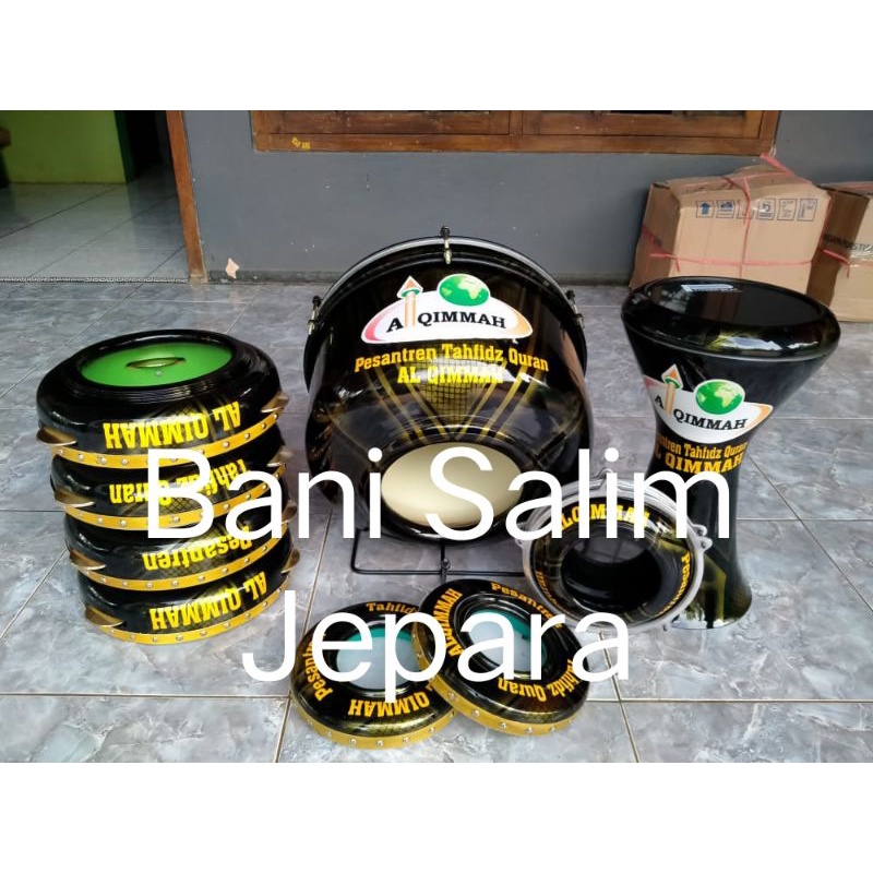 Rebana Hadroh Full Set Berkualitas Asli Jepara