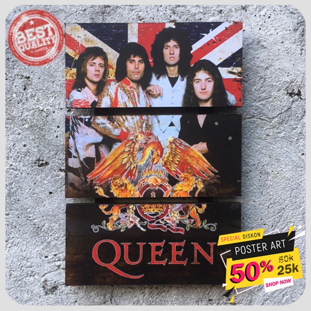 Pajangan dinding - Hiasan dinding - Walldecor Queen 091963FHZ