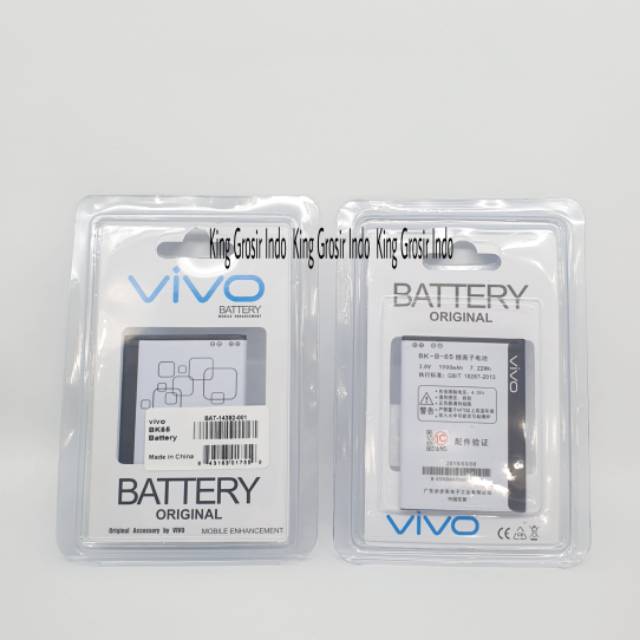 Baterai Batre Vivo BK65 Y21 Y15 Y22 ORI OEM BK-B-65 Battery Batere