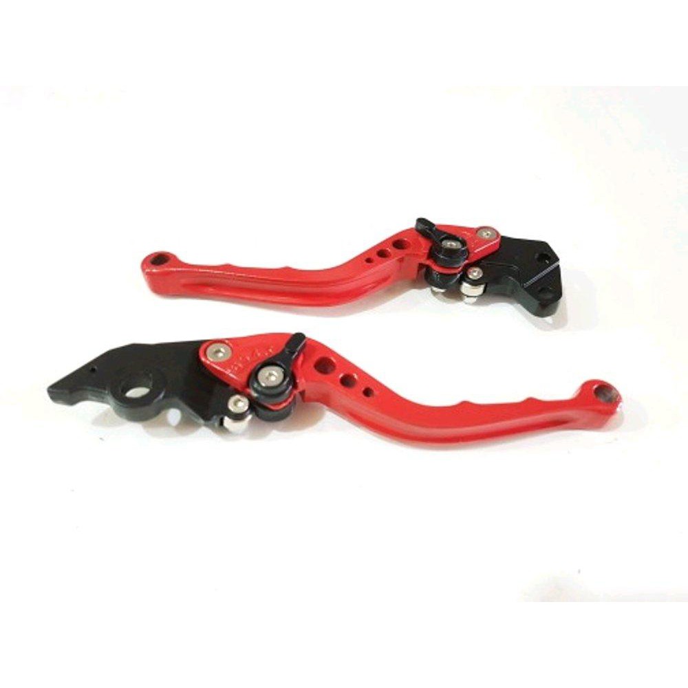 Handle Rem Vario 125 Led Esp , Vario 150 Led Esp - Full CNC - Merah / Red