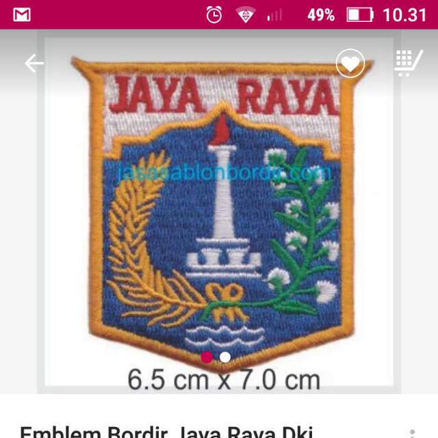 Emblem logo Jaya Raya DKi