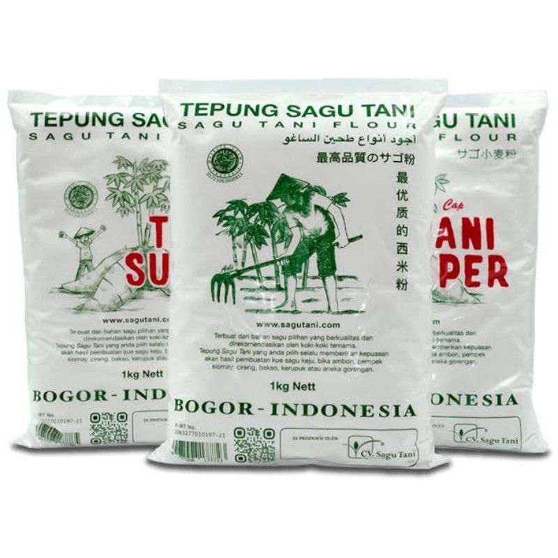 

Tepung Sagu TANI Asli Super 500gr