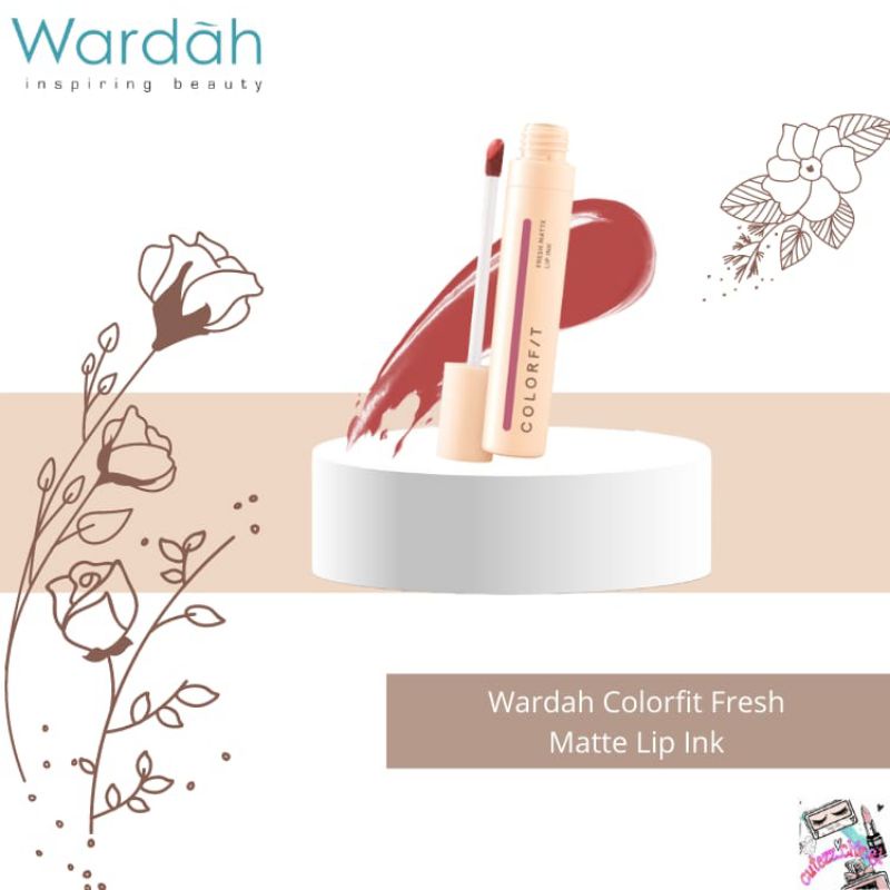 ☃️Cutezz_Ching1☃️Wardah Colorfit Fresh Matte Lip Ink