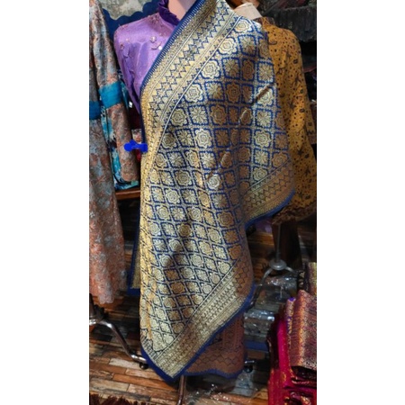 songket motif lepus kwaliatas gebeng benang original