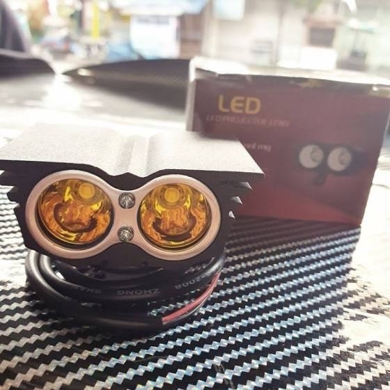 LAMPU LED SOROT CWL 2 MATA YELLO