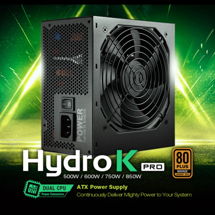 Power Supply FSP Hydro K PRO 850W 80+ Bronze Non Modular