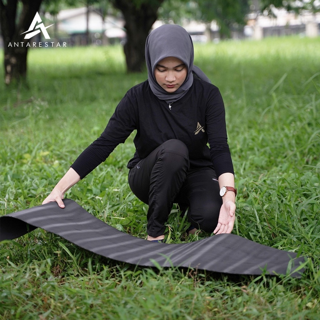 Matras Camping Outdoor 120 CM X 40 CM  Matras Olahraga  Alas Yoga Karpet Senam Yoga Tebal-3