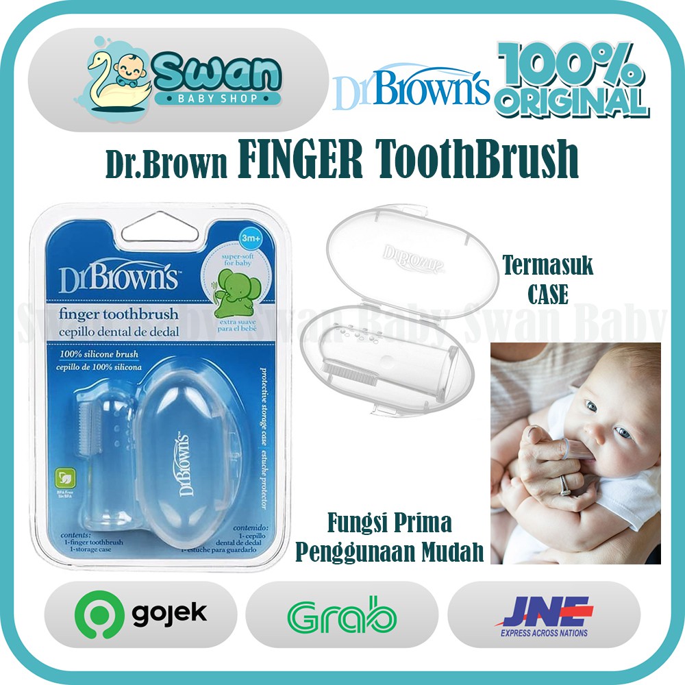 Drbrown Dr Brown's Silicone Finger Toothbrush