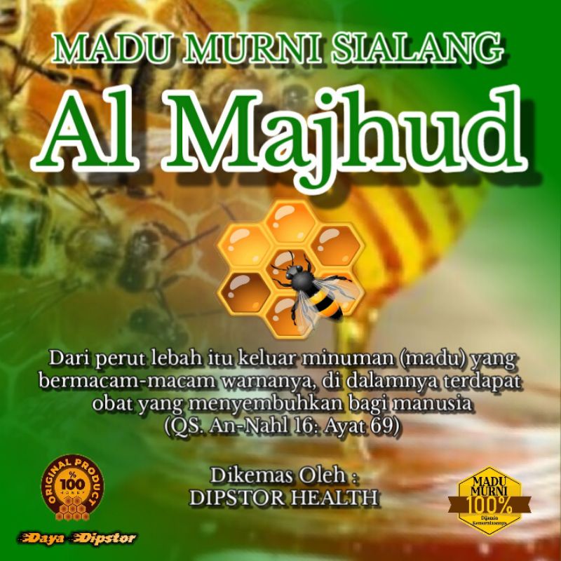 

Madu Murni Sialang Al Majhud 100 g