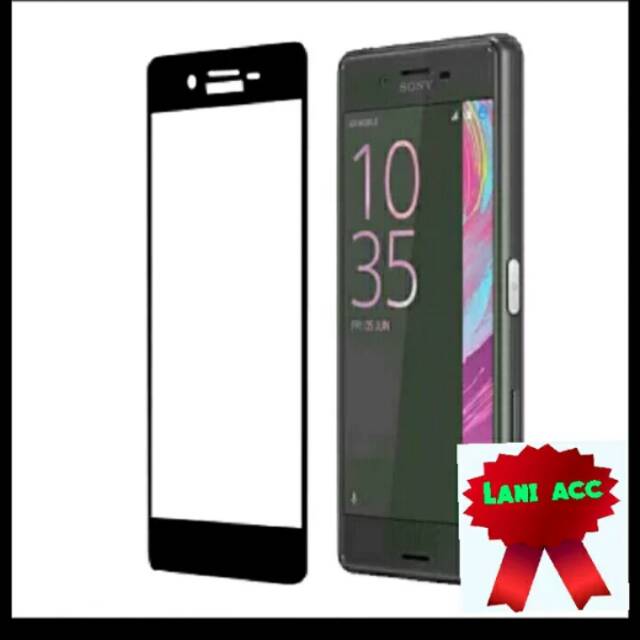 Tempered Glass Sony Xperia X Performance full cover 3D curved Docomo & Global