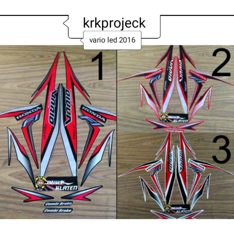 striping stiker lis honda vario 110 2016
