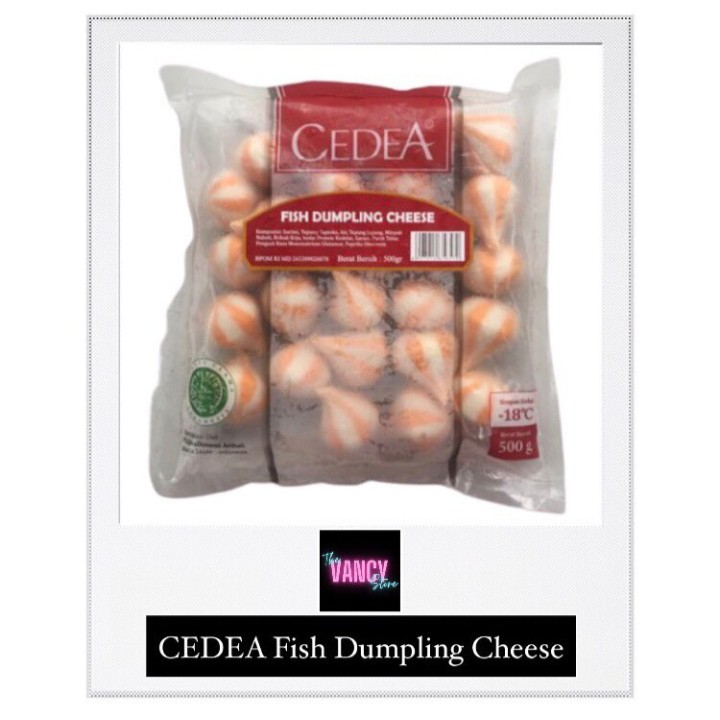 

CEDEA Fish Dumpling Cheese / 500gr / vancy.store