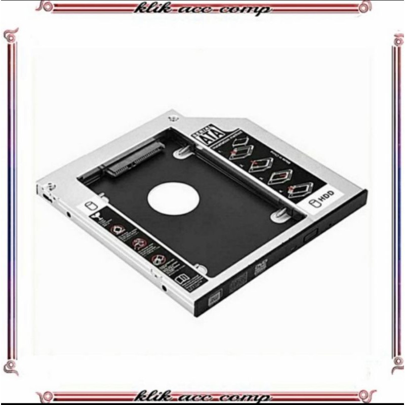 HDD CADDY SLIM 9.5MM SATA / DVD SLOT TO HDD SLOT / SSD CADDY