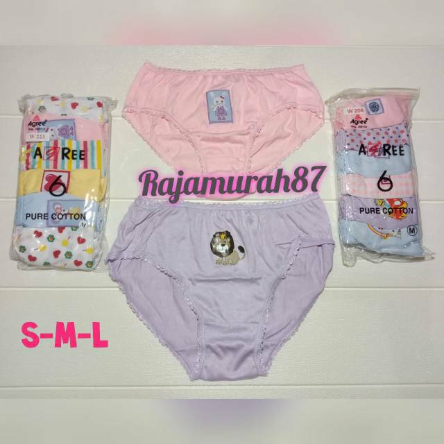 Celana dalam anak agree W208 CD ANAK CEWEK SD CD ANAK Celana dalam anak agree W208 CD ANAK CEWEK SD CD ANAK