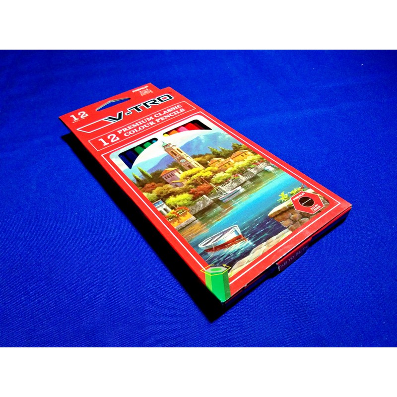 

V-TRO CP-12L Pensil 12 Warna Panjang ( IRRA STORE )