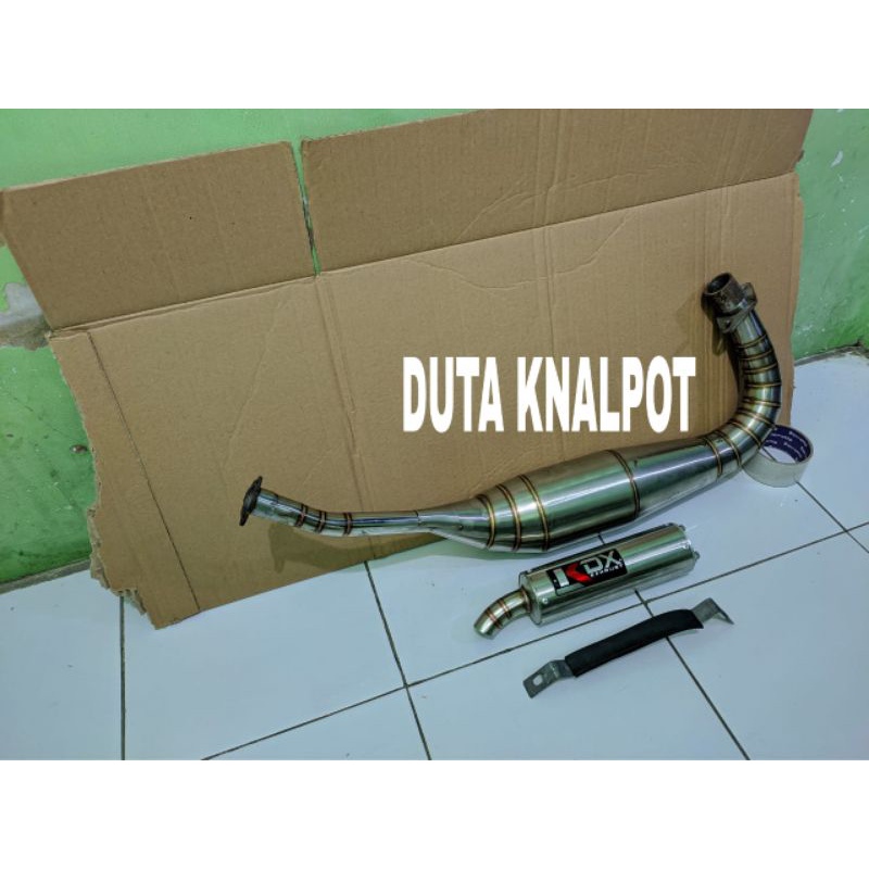 knalpot Satria Repsol Model Ninja 2 Tak KDX