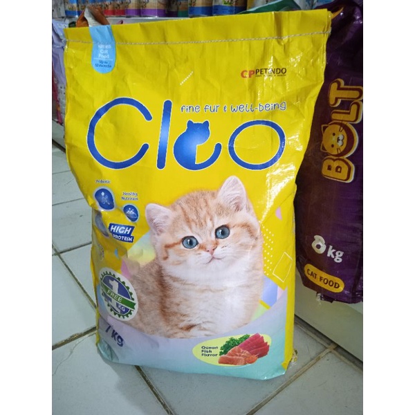 GOJEK~ Cleo kitten 7kg makanan anak kucing cleo oceanfis kitten