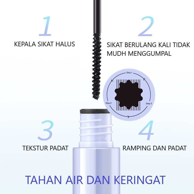 LAMEILA SVMY 734 MASKARA / MASCARA LONG CURL WATERPROOF