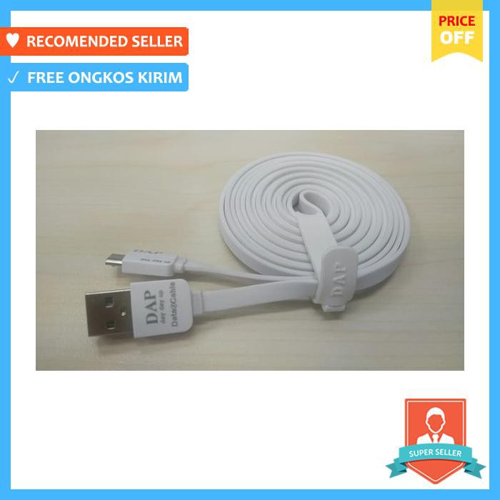 200cm micro usb cable charger kabel data charging ori| vivan dap dm200 - aksesoris handphone