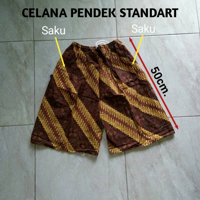 CELANA BOIM PENDEK BATIK - CELANA BATIK PENDEK - CELANA SANTAI - CELANA KOLOR - CELANA PENDEK WANITA