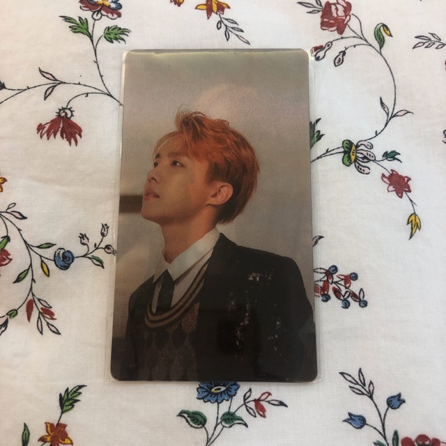 BTS The WINGS Concept Book Lenticular Photocard J-Hope