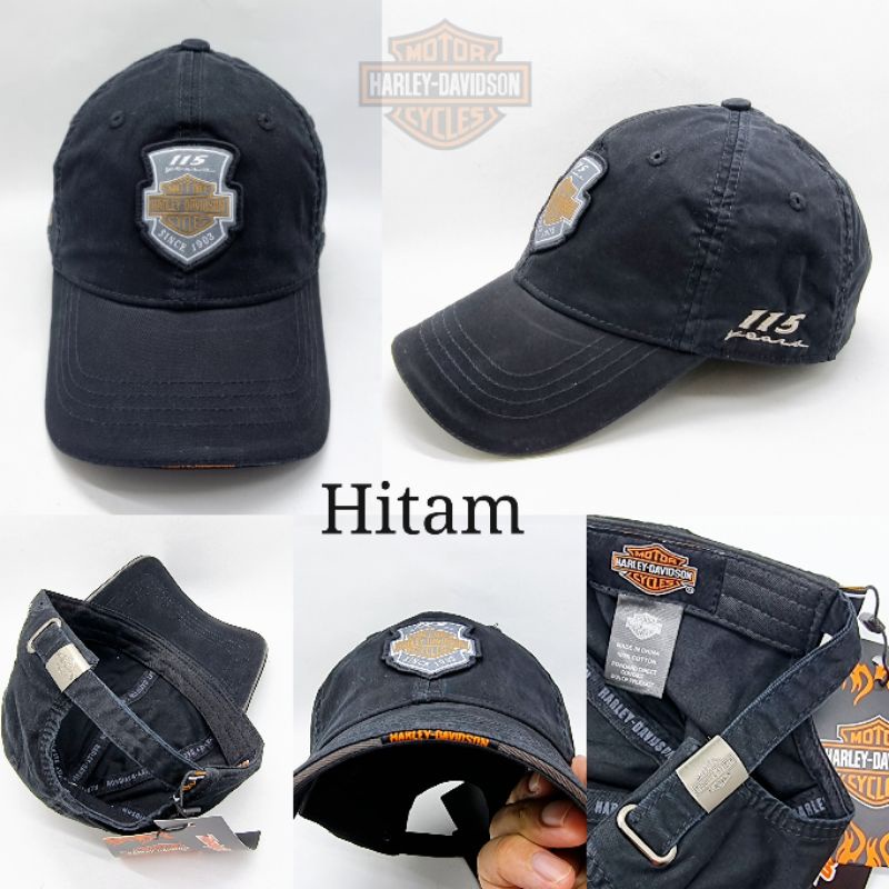 Topi Cowok Topi Baseball Motor Pria Import Logo Bordir