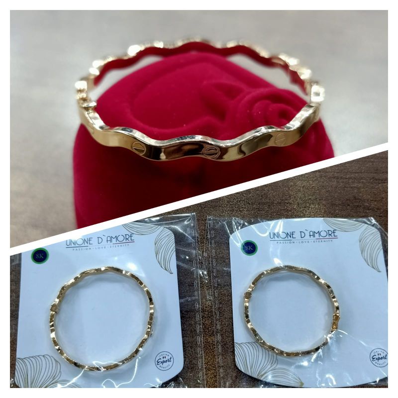 gelang anak Cartier emas kadar 375(8K)