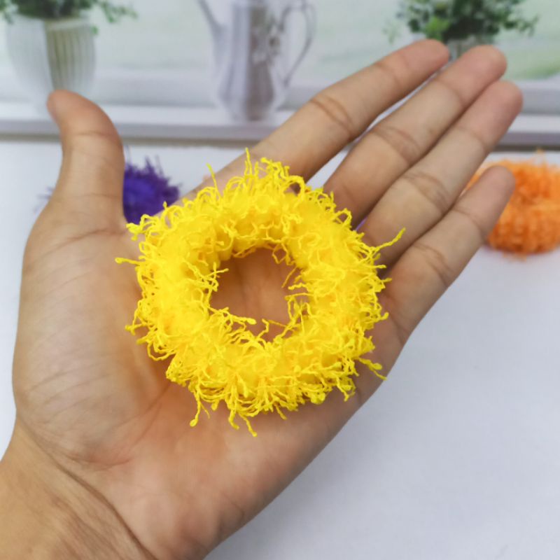 Ikat Rambut Donut Kunciran Bihun Kemasan Isi 36Pcs