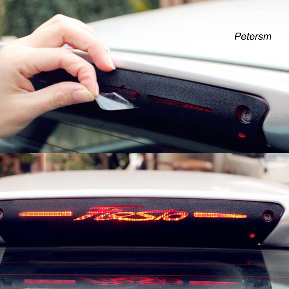 YE*Car Styling Brake Light Sticker Stop Lamp Decals for Ford Fiesta Hatchback